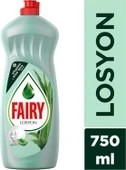 Fairy Losyon Bulaşık Deterjanı 750 ml Aloevera X 2 Adet - 1