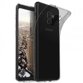Samsung Galaxy S9 Plus Kılıf Soft Silikon Şeffaf-Siyah Arka Kapak - 1