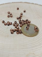 Bakır Renk Metal Ara Malzeme 4mm100 adet thumbnail 1