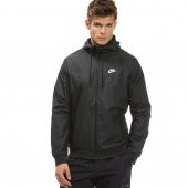 Nike Sportswear Windrunner Erkek Siyah Ceket - 1