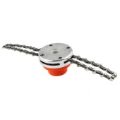 Kmtmak Motorlu Tırpan Zincirli Canavar Başlık Zincirli Çalı Çırpıcı thumbnail 2