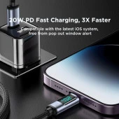 Joyroom 20W Typ-c To Lighting Digital Display Kablo 1.2m - 2