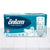 Önlem Yetişkin Hasta Bezi XL Beden 1 paket 30 adet - 1