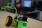 Izzy Isse Bot -Share Açık Kaynak Arduino Robot Dünya Çapında! - Eğlenceli Yolu Kodlamayı Öğrenin! Plastik Aparat - 3