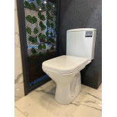 İdevit Kare Kanallı Alttan Çıkışlı Klozet Takım thumbnail 2