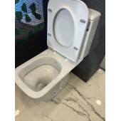 İdevit Kare Kanallı Alttan Çıkışlı Klozet Takım thumbnail 3