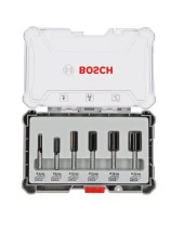 Bosch Pro Freze Seti 6 Parça Karışık 8 mm Şaftlı - 1
