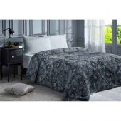 Özdilek Çift Kişilik Battaniye Desenli Antico Gri 220*240 - 1