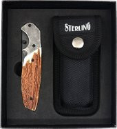 Sterling 11,43 cm Taşlanmış Liner Kilitli Çakı - 4