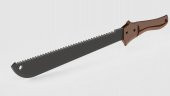 Machete - Büyük Ass Knive - Cadılar Bayramı Prop Plastik Aparat - 1