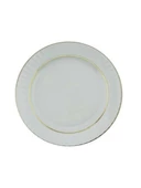 Güral Porselen SF20DU Mat Sedef Düz Tabak 20 Cm 6 Lı thumbnail 1