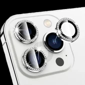 İphone 14-15 Pro -14-15 Pro Max Uyumlu Taşlı Lens Koruma - 8