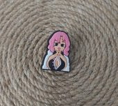Terlik Ayakkabı Sandalet Süsü Demon Slayer Anime1 Adet Silikon Kız Erkek Aksesuar - 1