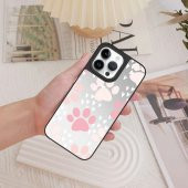 KNY Apple İphone 8 Plus Kılıf Aynalı Desenli Parlak Mirror Kapak Pembe - 4