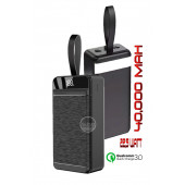 40.000 mAh Powerbank PD 22,5w 3.0 Qualcomm Hızlı Şarj Dijital Göstergeli LED Aydınlatma Özellikli - 1