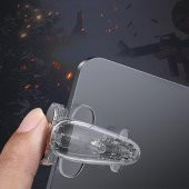 Baseus Ateş Düğmesi - Pubg - Tüm Oyun Ve Telefonlar İle Uyumlu Oyun Konsolu - Universal Oyun Adaptörü Şeffaf ACPBCJ-02 - 3