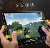 Baseus Ateş Düğmesi - Pubg - Tüm Oyun Ve Telefonlar İle Uyumlu Oyun Konsolu - Universal Oyun Adaptörü Şeffaf ACPBCJ-02 - 5