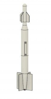 Freewing Mounted Gbu-12 Paveway Bombası Plastik Aparat - 7