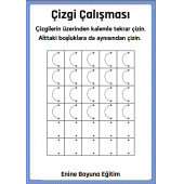 Okul Öncesi Makas ve Çizgi Becerileri - 5
