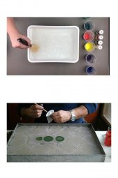 Ebru Kitresi 250 Ml 1 Adet Hazır Ebru Boya Kitresi 250 Gr Ebru Boya Sanatı İçin Kitre Hobi - 3