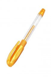 Simli Jel Kalem Altın Sarı 1.0mm 1 Adet Glitter Gel Simli Tükenmez Kalem Altın Gold Renk - 1