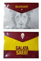 Çıtçıtlı Dosya Lisanslı A4 2 Li 1 Paket Aslan Çıt Çıtlı Zarf Dosya A-4 Orjinal Desenli Dosya - 1