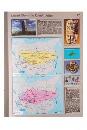 Tarih Atlası Resimli 64 Sayfa 1 Adet Evrensel Tarih Atlas Kuşe Kağıt A4 Boyut Renkli Resimli Orta Lise için - 2