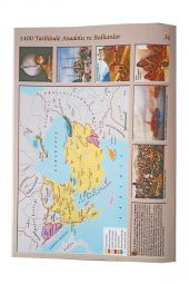 Tarih Atlası Resimli 64 Sayfa 1 Adet Evrensel Tarih Atlas Kuşe Kağıt A4 Boyut Renkli Resimli Orta Lise için - 3