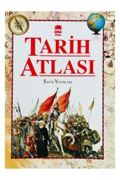 Tarih Atlası 32 Sayfa Renkli 1 Adet Ema Saygı Tarih Atlas Kuşe Kağıt A4 Boyut Renkli Orta Lise için - 1