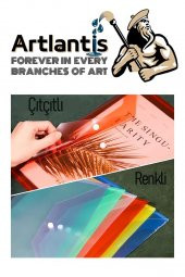 A3 Çıtçıtlı Dosya Füme 10 Adet A-3 Çıt çıtlı Zarf Dosya Transparan 47x33.5 cm Büyük Boy Çıtçıtlı Dosya - 4