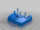D İçin Mini Diorama Plastik Aparat - 4
