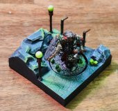 D İçin Mini Diorama Plastik Aparat - 1