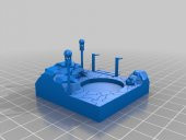 D İçin Mini Diorama Plastik Aparat - 3