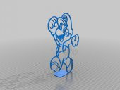 Bir Mario Siluet Plastik Aparat - 3