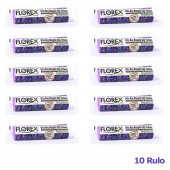 Florex 40 Litre Büzgülü Lavanta Kokulu Çöp Torbası Poşeti / 55 x 60 Cm. - 10 Adetlik 10 Rulo - 2