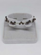 Dumanlı Kuvars Taşı Bileklik 4mm thumbnail 1