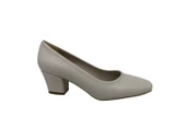 Zerhan 440 Kadın Krem Klasik Alçak Topuklu Ayakkabı thumbnail 1