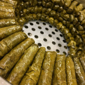 Paslanmaz Yanmaz Yapışmaz Çelik Dolma Sarma Altlığı - 2