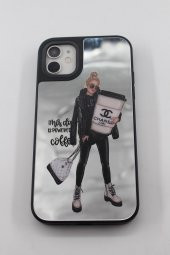 İphone 11 - Aynalı - Desenli - Summer Cover - 1
