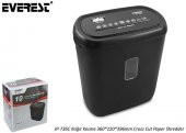 Everest JP-736C Kağıt Kesme Makinesi 360-220-396mm Cross Cut Paper Shredder - 1