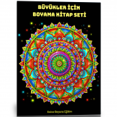 Büyükler İçin BOYAMA Kitap Seti - 1
