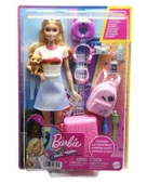 Barbie Seyahatte Bebeği ve Aksesuarları HJY18 - 1