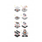 Ütü ile Yapışan Boncuk Aktivite ve Oyuncak Seti Disney Frozen 4in1-Pixel Pixel BB16-01 - 3