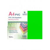Mapi Cilt Kapağı A-4 100 Adet yeşil - 1