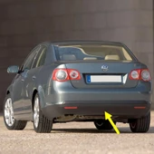 VW Jetta 2006-2010 Arka Tampon Alt Eki Spoyleri 1K5807521B - 1