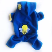 Navy Bee Duo Köpek Tulumu Köpek Kıyafeti - 2