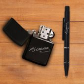 Halk Kitabevi Zippo Modeli Çakmak - İmzalı Kalem - 1