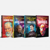 Halk Kitabevi Dünyaya Yön Veren Bilim Adamları Seti - 4 Kitap - 1