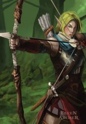 Halk Kitabevi Elven Archer 13,5x19,5cm Çizgili Defter 128 Sayfa - 1