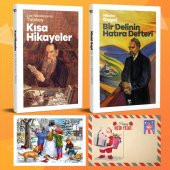 Halk Kitabevi Dünya Klasikleri İkili Set - Kısa Hikayeler - Bir Delinin Hatıra Defteri ve Kartpostal - 1
